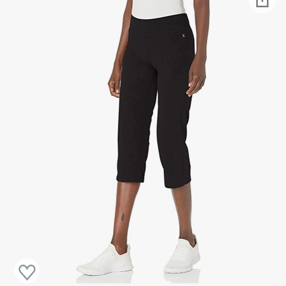 (1563) S Danskin Women's Everyday Basic Capri - Picture 2 of 6